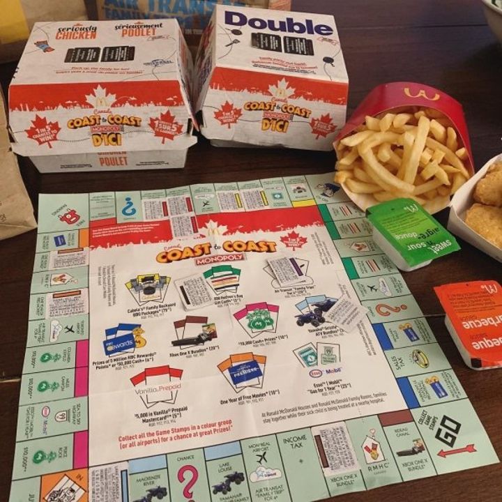 Facts about McDonald’s Monopoly, the game you’ll probably never win (13